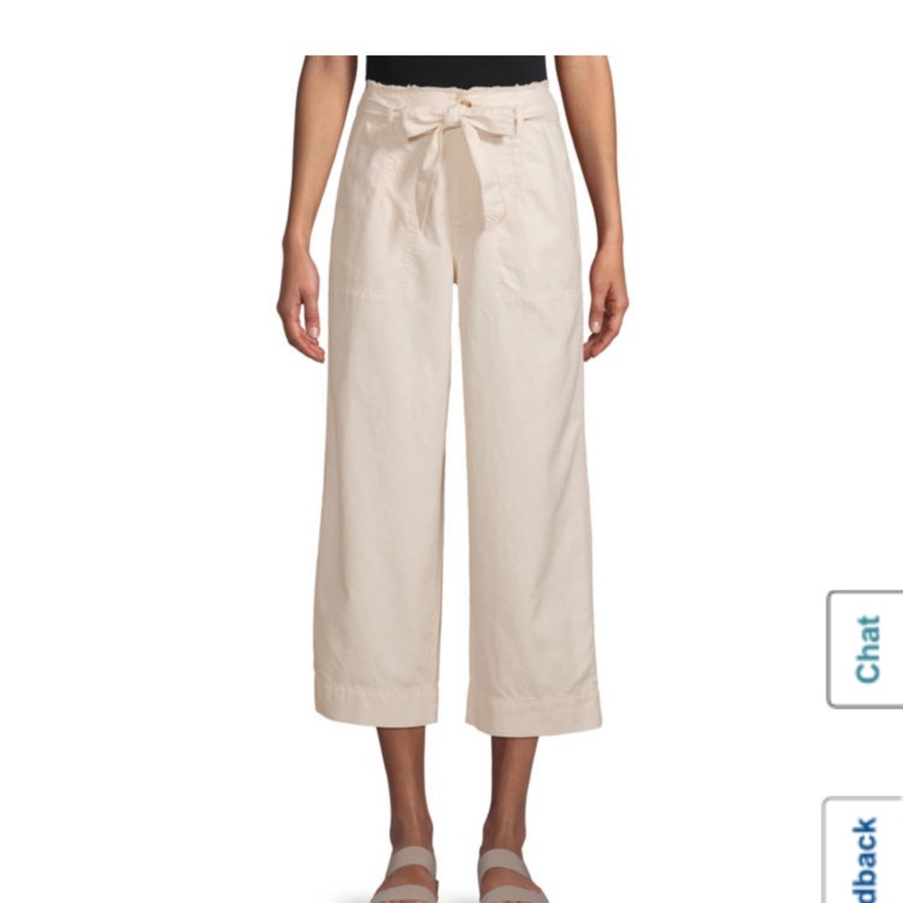 A.n.a Cropped Wide Leg Pants - 4T